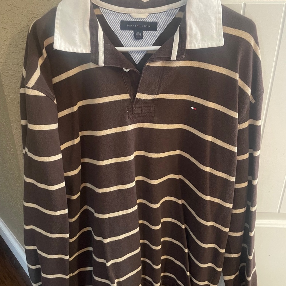 Tommy Hilfiger Mens Longsleeve Polo size XL